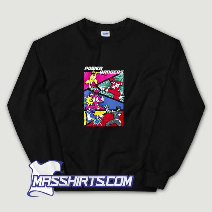 Power Rangers Comic Action Sweatshirt