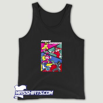 Power Rangers Comic Action Tank Top