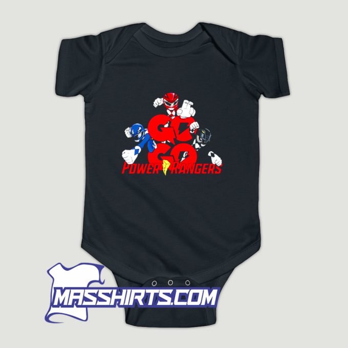 Power Rangers Go Go Baby Onesie