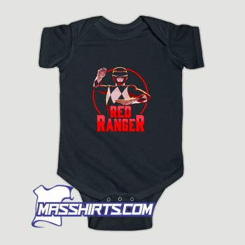 Power Rangers Red Ranger Baby Onesie