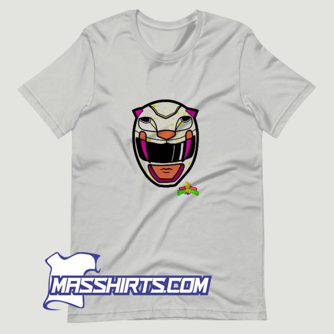 Power Rangers Yellow Ranger Big Face T Shirt Design