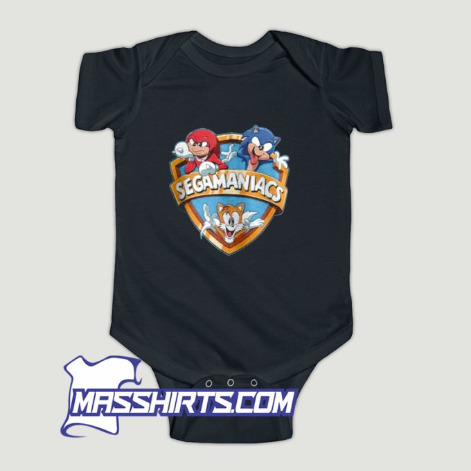 Segamaniac Sonic The Hedgehog Knuckles Baby Onesie