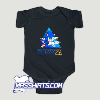 Sonic 2 Running Sonic The Hedgehog Baby Onesie