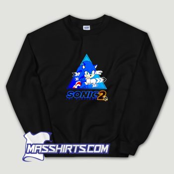 Sonic 2 Running Sonic The Hedgehog Sweatshirt