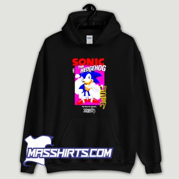 Sonic The Hedgehog Japanese Kanji Hoodie Streetwear