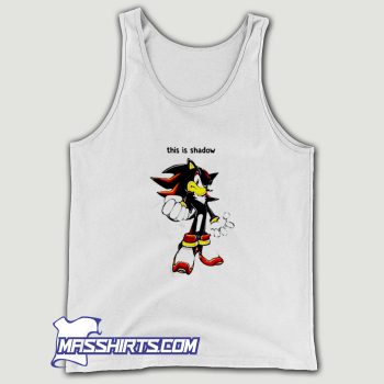 Sonic This Is Shadow Character Tank Top