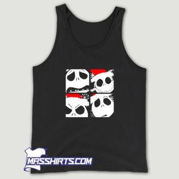 The Nightmare Before Christmas Disney Jack Faces Tank Top