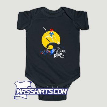 The Pigskin King The Nightmare From Buffalo Baby Onesie