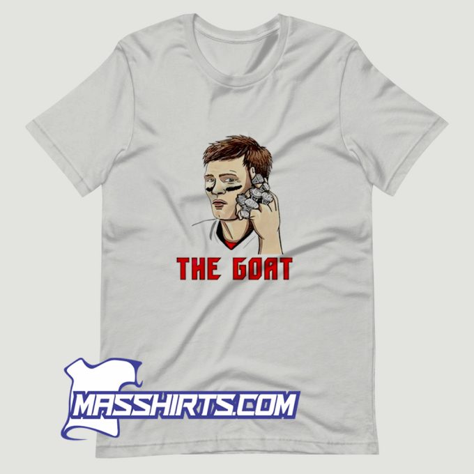 Tom Brady 7 Ring The Goat T Shirt Design