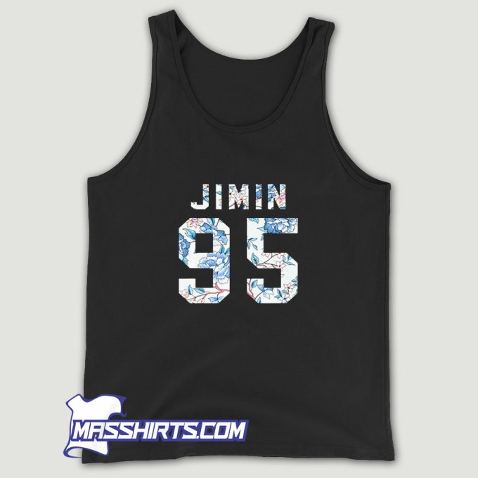 Vintage Bts Jimin 95 Kpop Bangtan Boys Tank Top