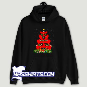 Cardinals Bird Christmas Tree Hoodie Streetwear