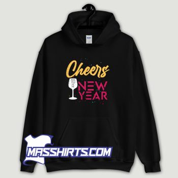 Cheap Cheers To A New Year 2023 Hoodie Streetwear
