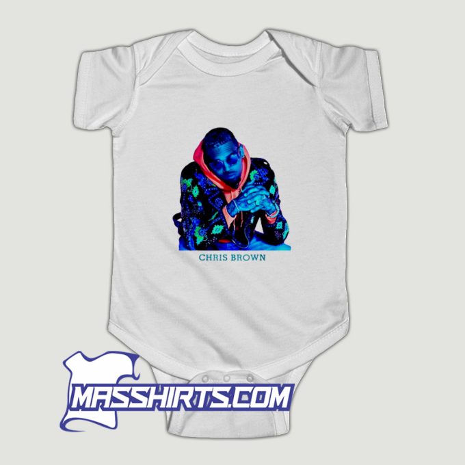 Chris Brown American Music Baby Onesie