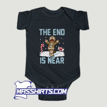 Christmas Holiday The End Is Near Baby Onesie