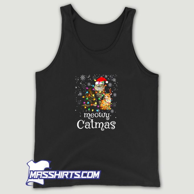 Classic Meowy Catmas Tank Top