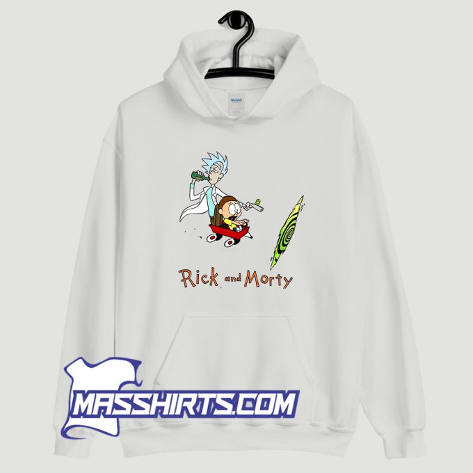 Classic Rick and Morty Drink And Guns Hoodie Streetwear