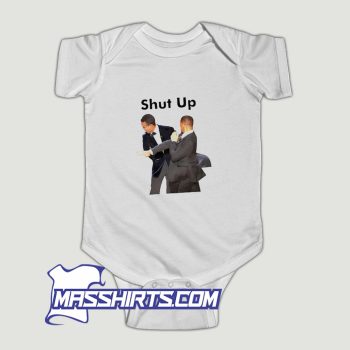 Cool Chris Rock And Will Smith Shut Up Baby Onesie