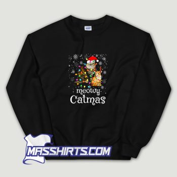 Cool Meowy Catmas Sweatshirt