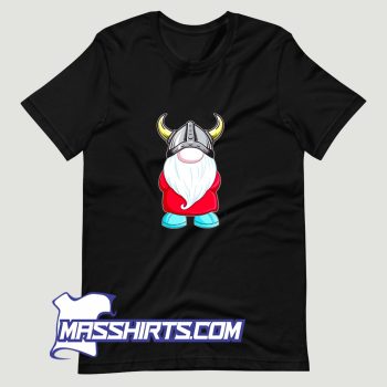 Cute Viking Gnome Christmas T Shirt Design