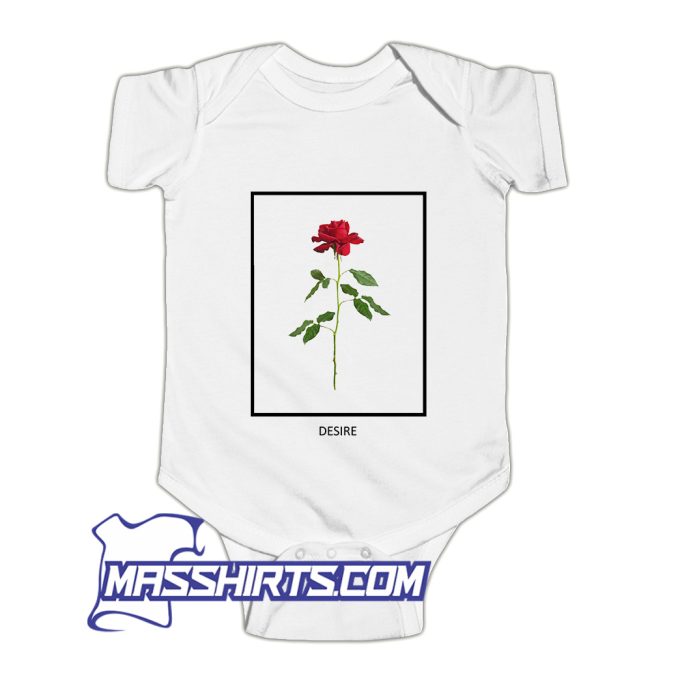 Desire Rose Baby Onesie