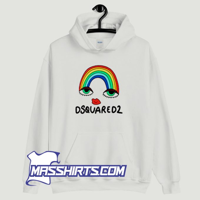 Dsquared2 Rainbow Herca Hoodie Streetwear