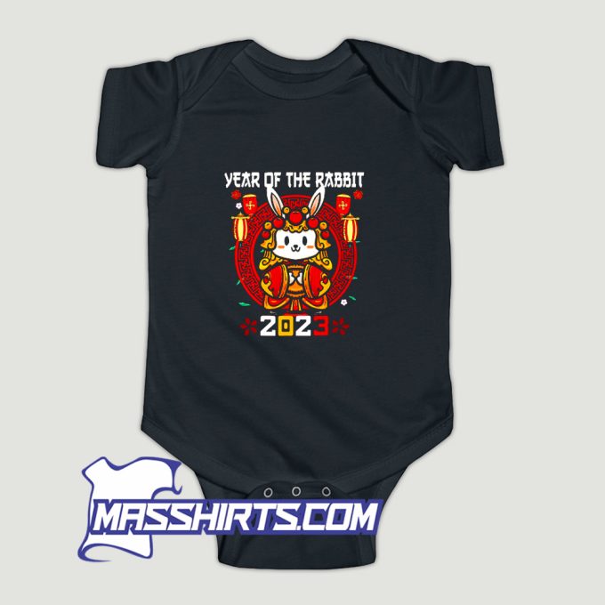 Happy Chinese New Year 2023 Baby Onesie