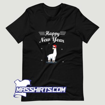 Happy New Year Llama 2023 T Shirt Design