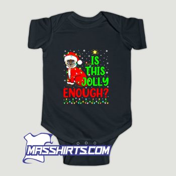 Is This Jolly Enough Siamese Cat Christmas Baby Onesie