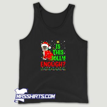 Is This Jolly Enough Siamese Cat Christmas Tank Top