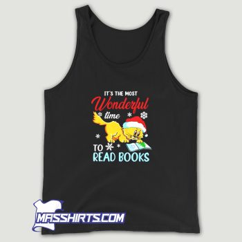 Its The Most Wonderful Time Read Books Tank Top
