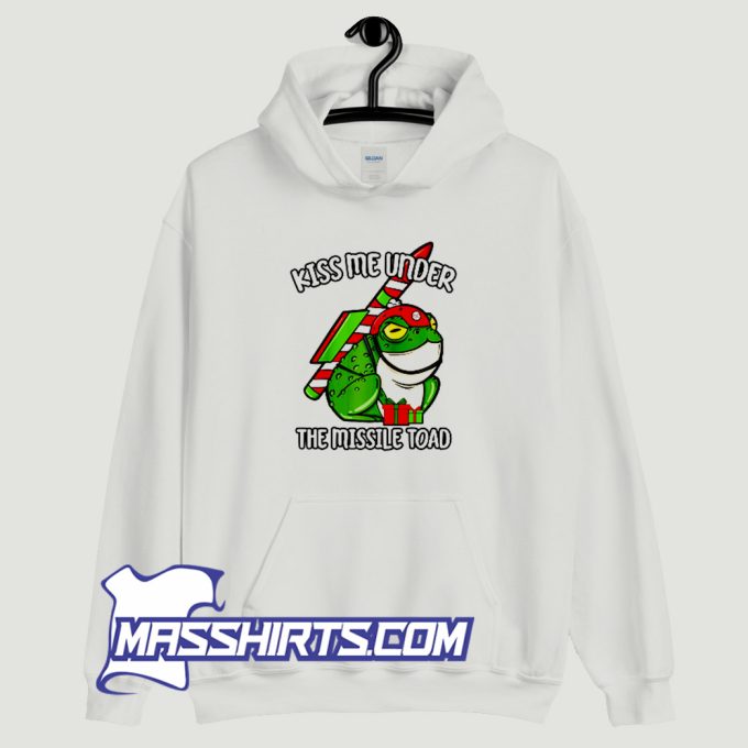 Kiss Me Under The Missile Toad Hoodie Streetwear