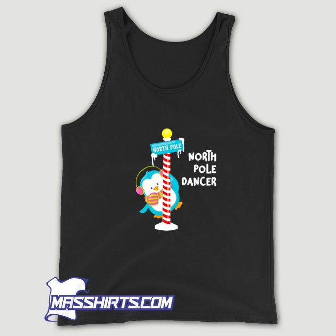 North Pole Dancer Penguin Tank Top