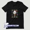 Panda Ugly Christmas Santa Hat T Shirt Design