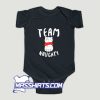 Team Naughty Christmas Baby Onesie