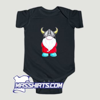 Viking Gnome Christmas Baby Onesie