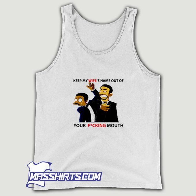 Will Smith Slapping Chris Rock Tank Top