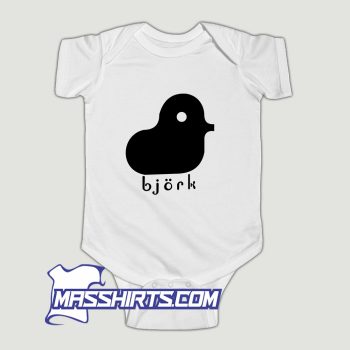 Bjork Duck Diva Baby Onesie