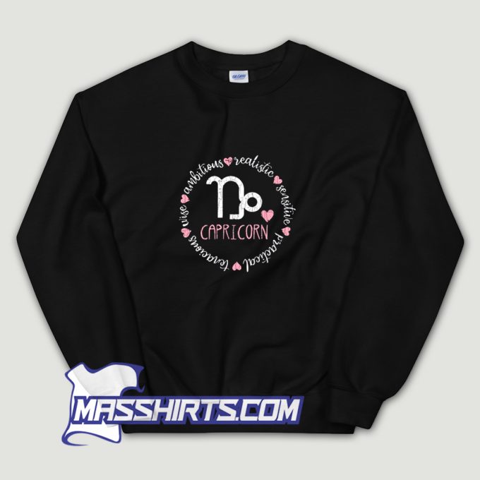 Capricorn Facts Apparel Sweatshirt