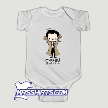 Castiel Supernatural Baby Onesie