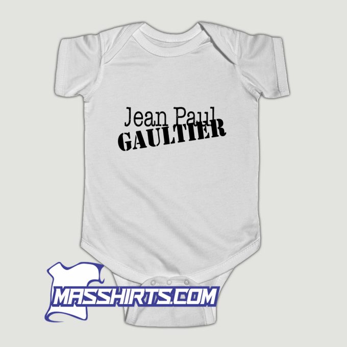 Classic Jean Paul Gaultier Baby Onesie