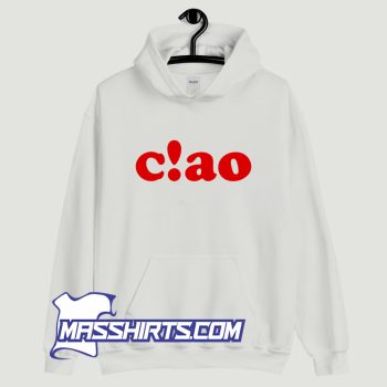 Cool Ciao Logo Hoodie Streetwear