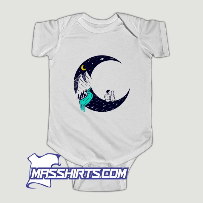 Date On The Moon Baby Onesie