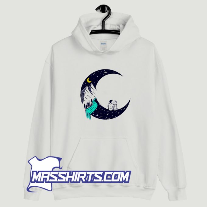 Date On The Moon Hoodie Streetwear