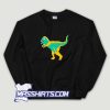 Dinosaur Graphic Characters Sweatshirt