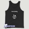 Easter Pregnancy Announcement Mama Bunny Tank Top
