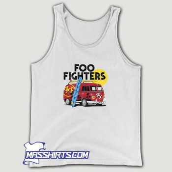 Foo Fighter Van Kids Tank Top
