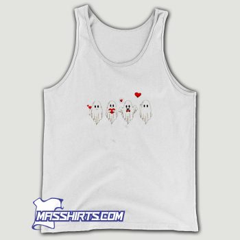 Ghost Spooky Halloween Party Tank Top