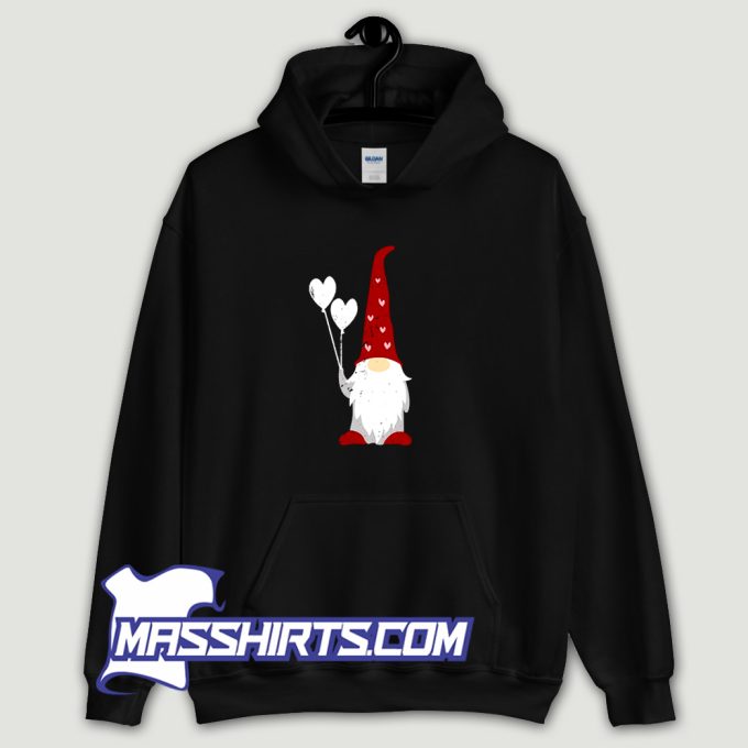 Gnome Statue With A Heart Hoodie Streetwear