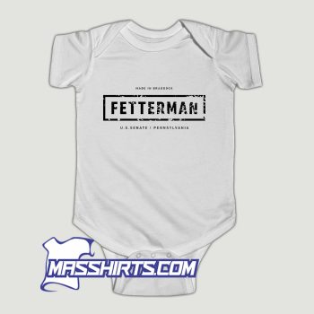 John Fetterman Baby Onesie