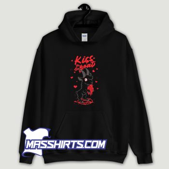 Kiss The Goat Valentine Hoodie Streetwear